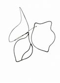 Plakat 13x18cm Kreśla 2 Minimalistyczny , Wnętrza Styl Skandynawski, Boho