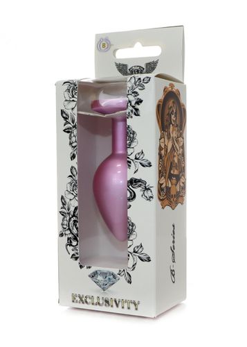 plug jewellery pearl pink plug  clear m na Arena.pl