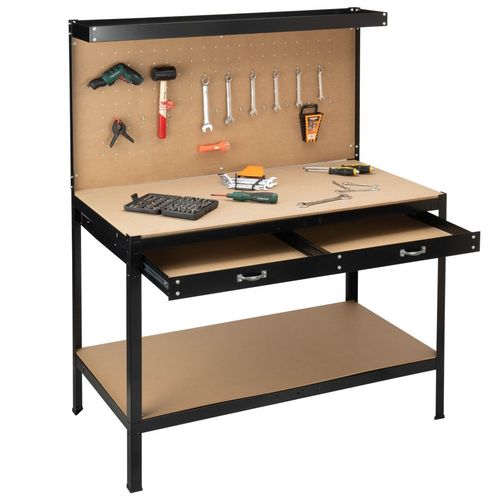 Stół warsztatowy HORTEN czarny na Arena.pl