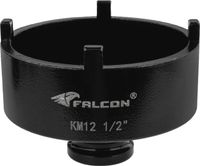 Falcon Klucz do nakrętek rowkowych KM12 1/2" zęby zewnętrzne