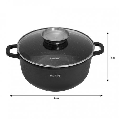 zestaw 8 elem. garnków granitowych klausberg kb-7359 na Arena.pl