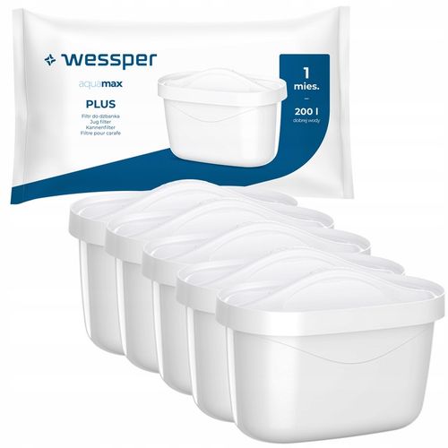 Filtr wody do dzbanka filtrującego Aquaphor Brita - Wessper Aquamax Plus 5x na Arena.pl