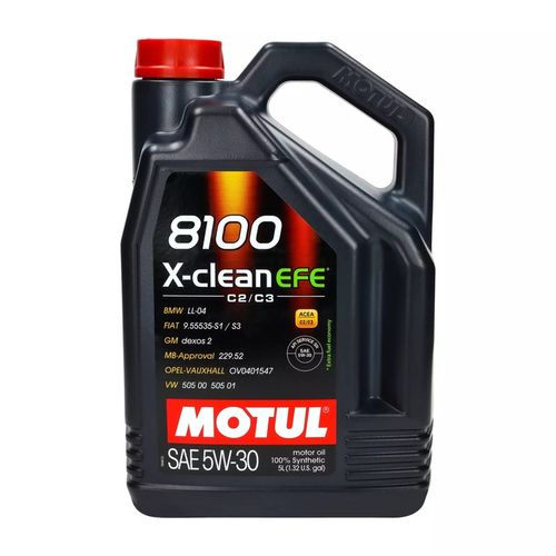 Olej silnikowy Motul 8100 X-Clean EFE 5W-30 5 l API SN+zawieszka na Arena.pl