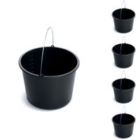 5x Wiadro budowlane 20l Gospodarcze plastikowe