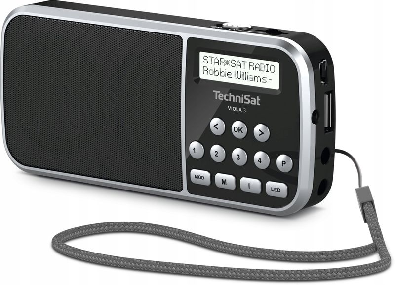 Radio sieciowo-bateryjne DAB+, FM TechniSat VIOLA 3 zdjęcie 2