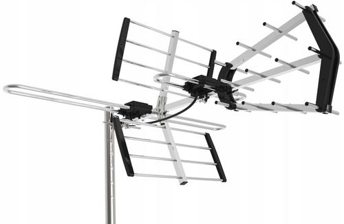 ANTENA TV NAZIEMNEJ KIERUNKOWA COMBO VHF UHF DVB-T2 4K Filtr LTE na Arena.pl