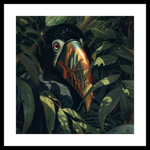 Plakat 30x30cm Skryty Tukan na Arena.pl