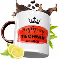 Kubek Bordowy Dla Technika Na Urodziny Prezent Z Nadrukiem Ze Zdjęciem