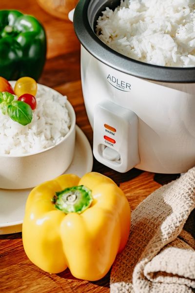GARNEK DO GOTOWANIA RYŻU WARZYW RYŻOWAR SUSHI 0,6L ELEKTRYCZNY RICE COOKER zdjęcie 13