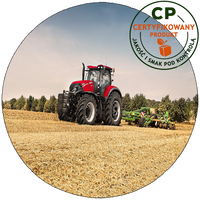 Opłatek na tort Traktor - Ciągnik