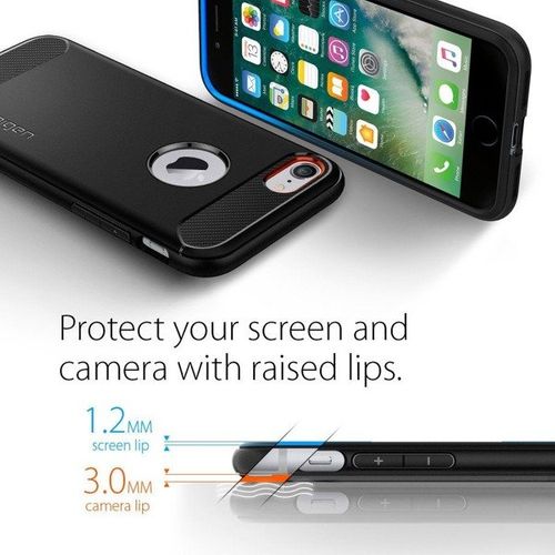 SPIGEN RUGGED ARMOR 042CS20441 IPHONE 7 / 8 CZARNY na Arena.pl