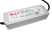 GLP power supply GPV series 12V/10A, CV, non-PFC, IP67 plastic case
