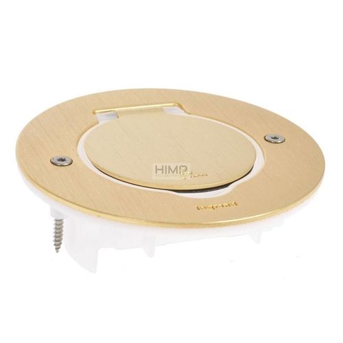 Pokrywa gniazda podłogowego, pojedyncza, okrągła, Brąz Legrand 089711 na Arena.pl