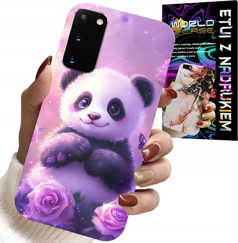ETUI DO SAMSUNG GALAXY S20 - SŁODKA PANDA WZORY DLA DZIECI + FOLIA na Arena.pl