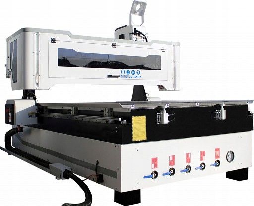 Frezarka CNC 1530 6kW - wersja INDUSTRY + pompa Becker bariery ochronn zdjęcie 3