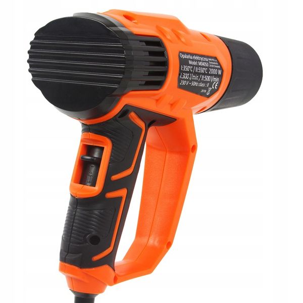 OPALARKA ELEKTRYCZNA 2000W OPALARKA DO DREWNA FARB 5el. 2 BIEGI zdjęcie 4