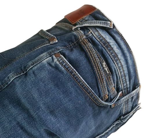 Męskie jeansy Pepe Jeans Hatch - Slim Regular Waist PM206323WS84 - W32/L34 na Arena.pl