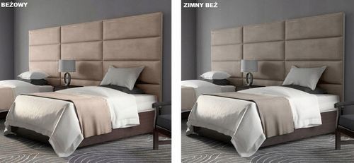 70X30 PANELE ŚCIENNE TAPICEROWANE WEZGŁOWIE WELUROWE 3D KING VELVET na Arena.pl