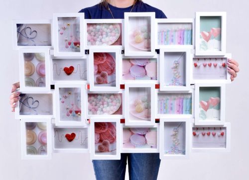 Fotoramka na 24 zdjęcia Solano biała na Arena.pl