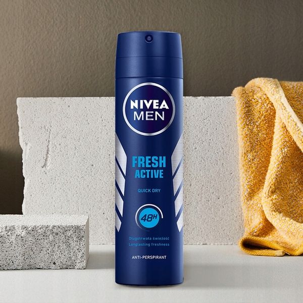 NIVEA Antyperspirant Men Fresh Active 150ml zdjęcie 2