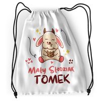 Plecak Sportowy Szkolny Dla Tomka Syna Dziecka Z Nadrukiem Ze Zdjęciem
