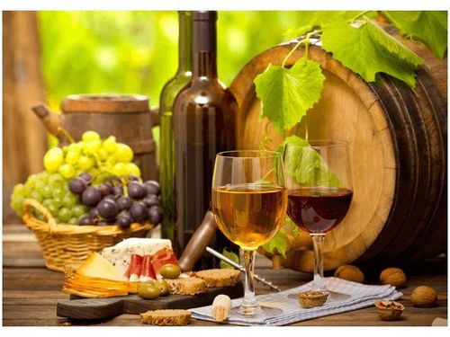 50X70CM BIAŁE CZERWONE OBRAZ POKOJU DREWNINE na Arena.pl