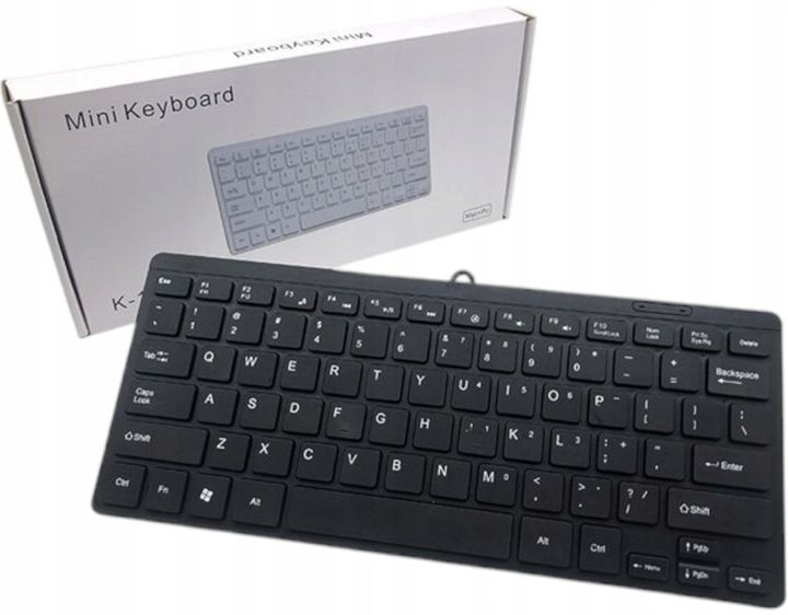 KOMPAKTOWA MINI KLAWIATURA SLIM USB zdjęcie 1