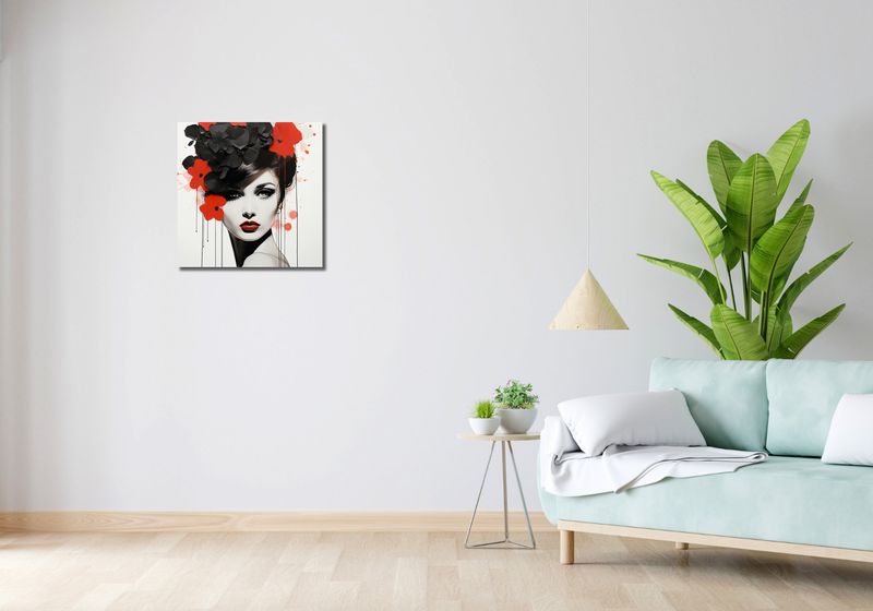 Obraz 50x50cm Kwiatowa Pasja zdjęcie 2