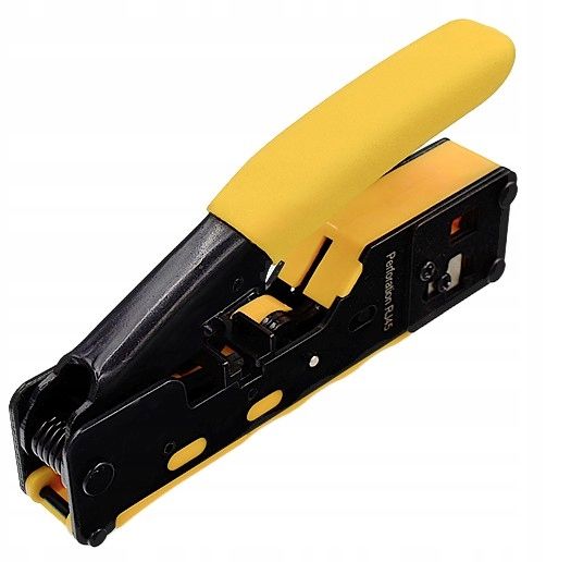 ZACISKARKA WTYKÓW PRZELOTOWYCH RJ45 KAT.5E KAT.6 KAT.6A KAT.7 PASS THROUGH zdjęcie 4