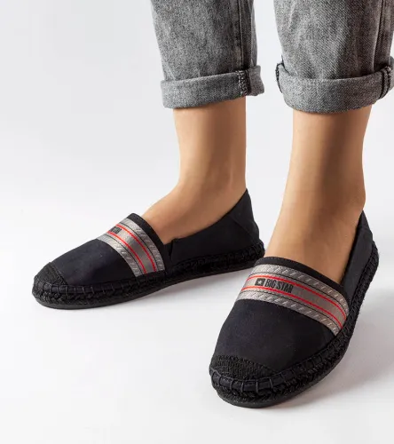 Czarne espadryle Big Star LL274894 40 na Arena.pl