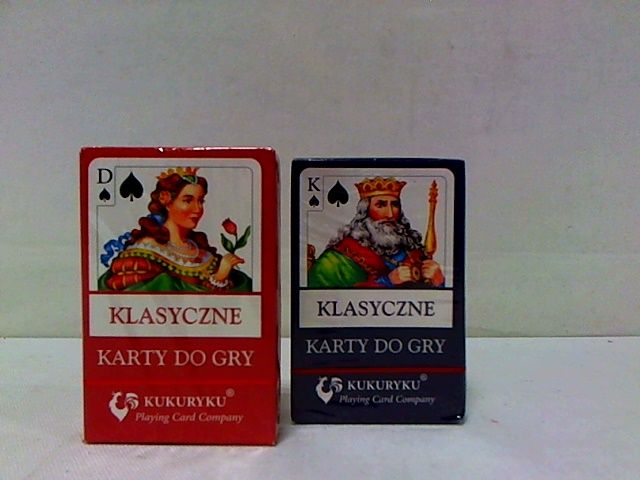 Karty do gry 54 listki Kukuryku 63438 zdjęcie 1