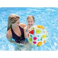 dmuchana piłka plażowa owoce 51 cm intex 59040