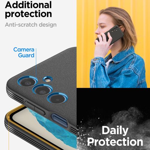 spigen essential sandblast galaxy m35 5g matte black na Arena.pl