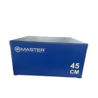 skrzynia treningowa plyometryczna master soft - 90 x 75 x 45 cm