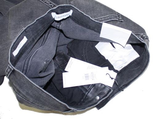 Damskie jeansy Calvin Klein -Mid Rise Slim K20K202499 Black oryg. - W29/L32 na Arena.pl