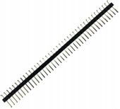 Goldpin listwa z pinami 1x40 2.54 raster do dupont