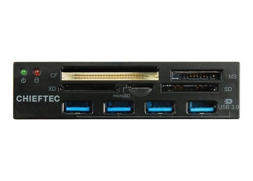 Chieftec CRD-801H Card Reader 3,5'' 4 x USB 3.0 na Arena.pl
