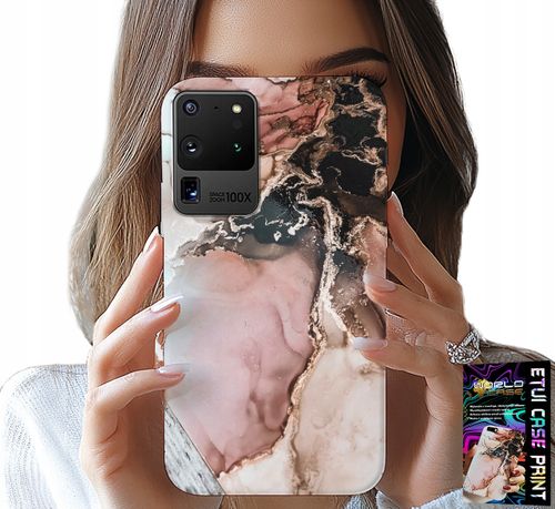 ETUI DO SAMSUNG GALAXY S20 Ultra - ELEGANCKI MARMUREK MODNE WZORY + FOLIA na Arena.pl