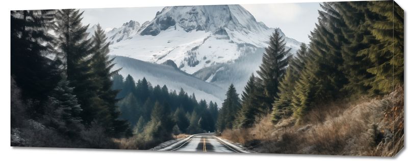 Obraz 100x40cm Odważna Podróż zdjęcie 1