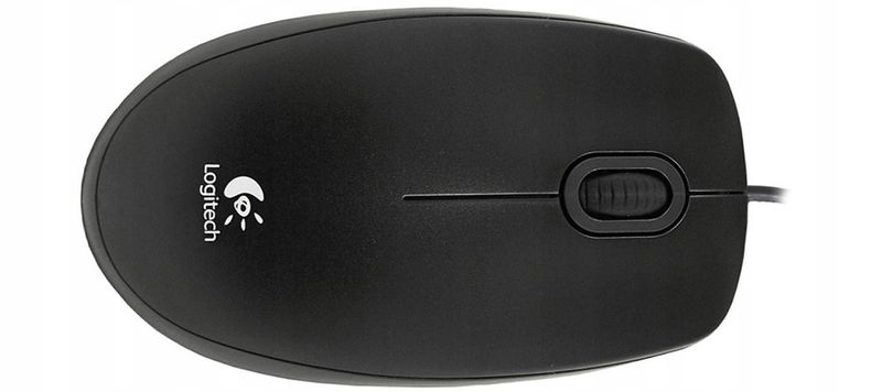 Mysz Logitech B100 czarna USB zdjęcie 7