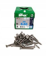 WKRĘT DO DREWNA A2 200 SZT TX 5.0*50MM SPAX