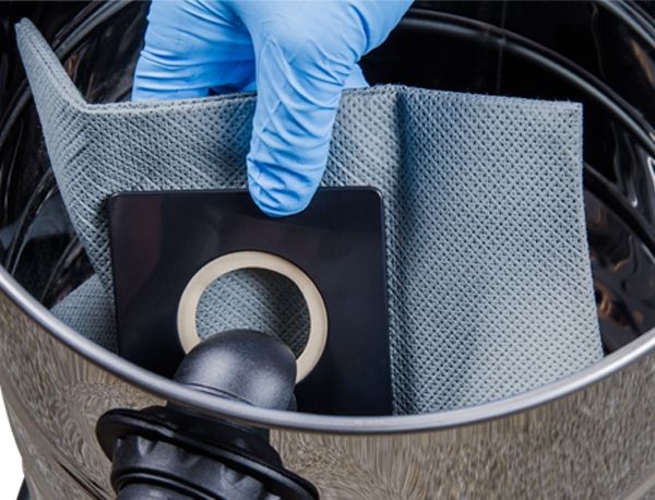 Worek materiałowy szary na pył do odsysacza NTools VC 30 Eco 30L NTools zdjęcie 4