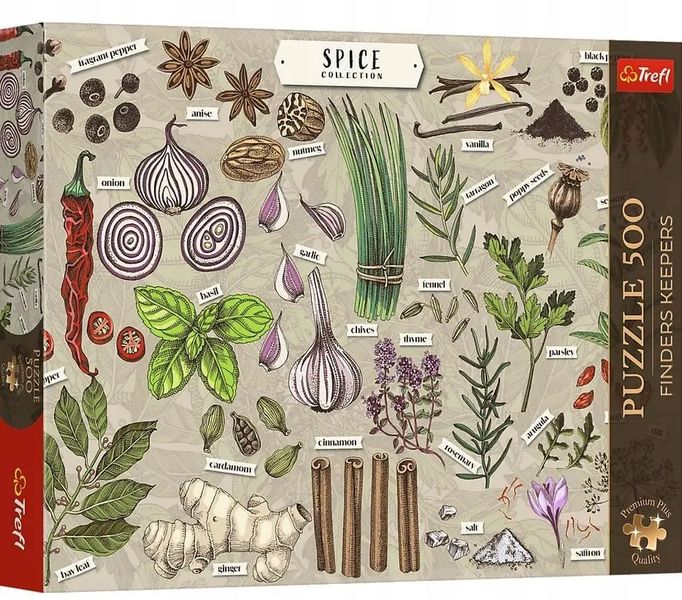 Puzzle 500 Premium Przyprawy 37610 zdjęcie 2