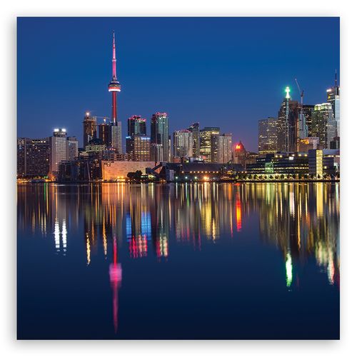 OBRAZ NA PŁÓTNIE DO SALONU Nowy Jork Nocą na Arena.pl