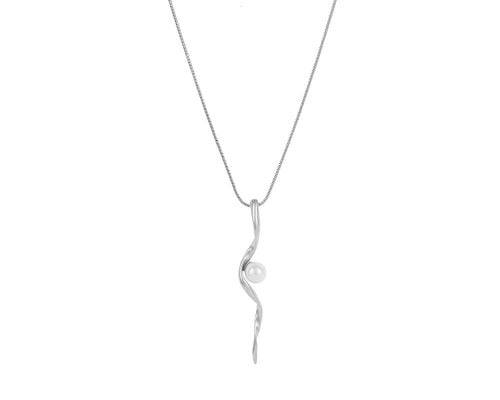 naszyjnik zawieszka z perłą z kolekcji classic (c9786ag) na Arena.pl