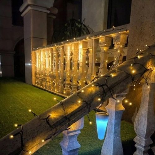 LAMPKI CHOINKOWE 500 LED ŚWIĄTECZNE ZEWNĘTRZNE WEWNĘTRZNE CIEPŁE BIAŁE 35m na Arena.pl