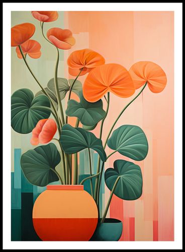 Plakat 64x90cm Kwiatowa Harmonia na Arena.pl