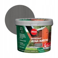 ALTAX JEDNA WARSTWA IMPREGNAT DO DREWNA OGRODOWEGO 9L ANTRACYT