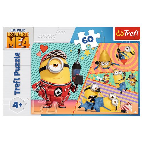 puzzle 60 happy minions 17395 na Arena.pl