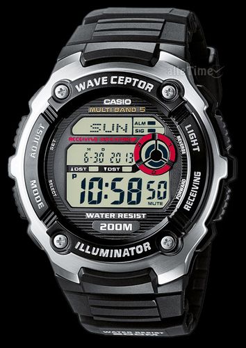 Casio WV-200E-1AVEF - 20BAR WAVECEPTOR + PUDEŁKO na Arena.pl